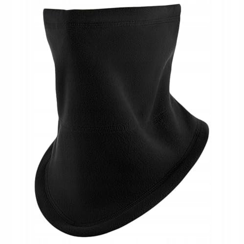 M-Tac Anatomischer Schlauchschal mit Kordelzug – Elite Polar 320g/m², Fleece, Windschutz, Atmungsaktiv, Multifunktional, Antipilling, Outdoor, Black, L/XL