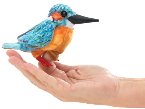 Mini Common Kingfisher/Mini Eisvogel 8012 Folkmanis Mini-Fingerpuppe