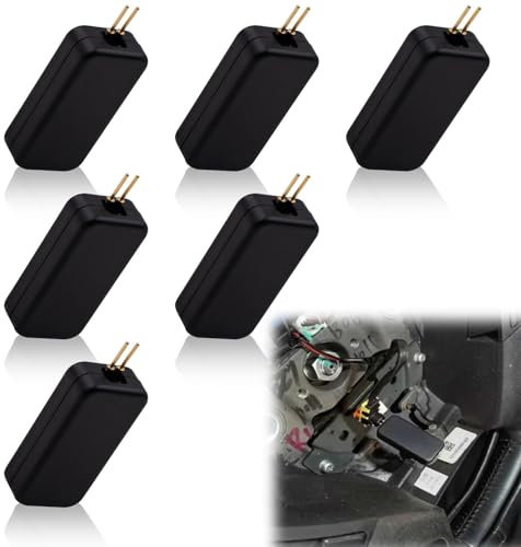 Wonvify Simulateur Airbag de Voiture Universel, 6 Pièces Émulateur Airbag - Trouver SRS Défaut Outil de Diagnostic, Resistances Diagnostic pour Leurre Airbag, pour Le DéPannage Diagnostique