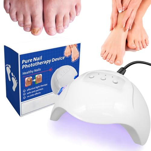 Mecctuck Nagelpilz Laser, Furzero Nagelpilz Laser, Nagelpilz Lasergerät, Pure Nail Pilztherapiegerät, Hocheffizientes Nagelpilz Laser Lichttherapiegerät, Nagelpilz Behandlung Schnell Intensiv
