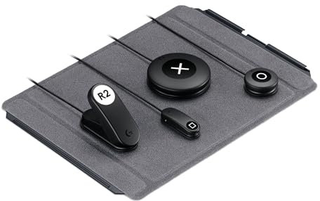 Logitech G Adaptive Gaming Kit For Access Controller, controles personalizables de alto rendimiento diseñados para mando Access para consolas PS5, 8 botones y disparadores - Negro