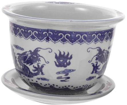 BEBEMOKO De Cerámica Diseño Chic para Suculentas y Pequeñas para Casa y Jardín Plato De Drenaje De Diámetro