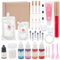 WEBEEDY DIY Lippenglanz Machen Kit 33 Pcs Machen Sie Ihre Eigenen Lipgloss Kit-Moisturizing Lipgloss Base, Rohre, Pigment, Anfänger Lipgloss Herstellung Zubehör Set Frauen Einzigartige Geschenke