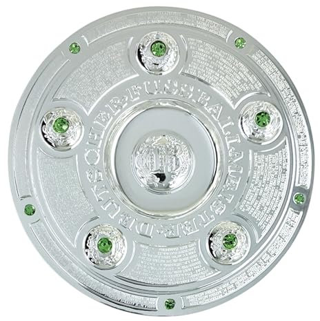 Bundesliga 1. Fussball DFL Meisterschale 3 D Replika Trophäe 70 mm aus Metall