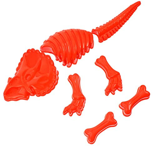 GARIOUANS 1 Satz Dinosaurier Sandspielzeug Kreative Sandformen für Strandspielzeug mit Dinosaurier Motiven Sandkasten und Am Strand Fördert Kreatives