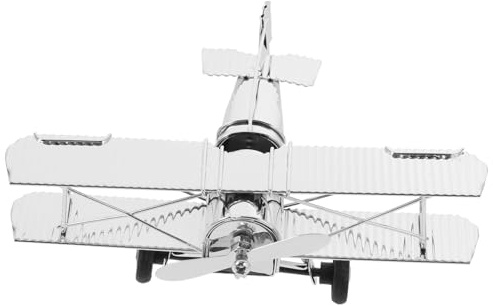 DOITOOL Vintage Metal Aircraft Model Retro Iron Plane Handicraft Desktop Decoration for Home Office with Sturdy Rustic Design