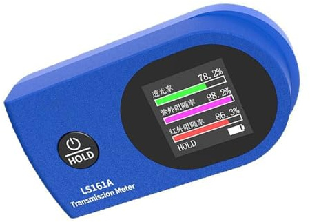 Advanced Solar Film Analyzers Measuring Visible Light Infrare Ultraviolets Transmittance Tint Meter for Window Tinting Infrare Transmission Tester
