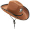 DEGUISE TOI Cowboyhut Sheriff für Erwachsene braun - Braun