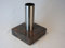 designgrab Grabvase Tube aus Edelstahl und Granitsockel aus Granit Gneis Halmstad/Barap