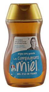 Les Compagnons du Miel - Miel de Fleurs d'Ile-de-France - Squeezer 250g - Liquide