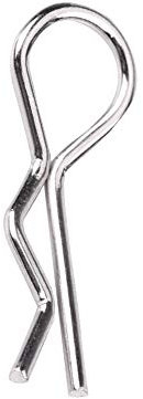 VGEBY RC Body Clip Pin, R Type Body Clip Pin RC Car Accessories for 1/10 1/12 1/16 Scale Remote Control Car Shell