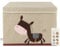 Bieco Aufbewahrungsbox Esel - Aufbewahrungsbox mit Deckel Stoff Kinder Kiste für Kinderspielzeug Regal Kinderzimmer Kiste für Spielzeug mit Deckel Aufbewahrungsbox für Kinder Spielzeug Kiste Truhe