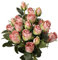 3 Stück Kunstblumen Künstliche Rosen Pflanzen Kunstrosen Rosenstrauss Einzelner Stiel mit 5 Blüten Rosen Hochzeitsdeko Kunstblumen wie Echt, Länge 60cm