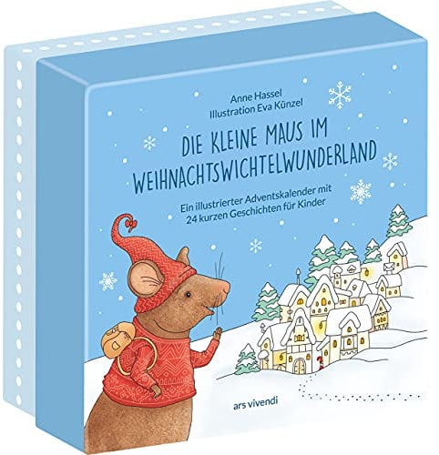 Die kleine Maus im Weihnachtswichtelwunderland (Neuauflage): Kinder-Adventskalender mit 24 kurzen Geschichten für Kinder ab 3 Jahren zum Lesen und Vorlesen