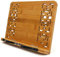 feedal Bambus Leseständer Kochbuch Dokument Ständer Halter Buchstütze Laptop Ständer I-Pad Ständer Halter Kochbuch Halter Lehrbuch Ständer PC Display Ständer klappbar verstellbar Tablett
