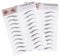 Luxshiny 2 Pcs 3D Nachahmung Augenbraue Tattoos Augenbraue Aufkleber Haar- Augenbraue Tattoos Augenbraue Transfers für Make- Up