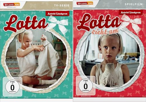 Lotta - TV-Serie + Lotta zieht um - Spielfilm (by Astrid Lindgren) [2-Filme-Set]