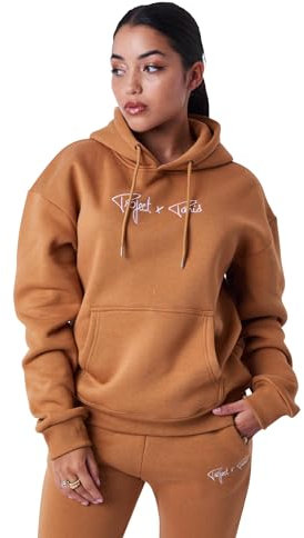 Sweat à Capuche Femme Signature Camel L