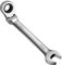 WISEUP verstellbar Ringmaulschlüssel, CR-V geschmiedet schraubenschlüssel, 16mm Flexibler Ringmaulschlüssel in Industriequalität