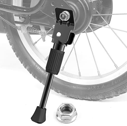 SEISSO Fahrradständer 12 Zoll kinderfahrrad Ständer Kinderfahrrad Fahrradständer für Fahrrad Seitenständer 12 Mountainbikem, Rennrad, Sportfahrrad