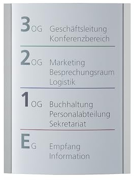 Kaiser + Kraft ORLANDO™ Wegweiser | DIN A4 hoch, HxB 297 x 230 mm, Gewicht 1,58 kg
