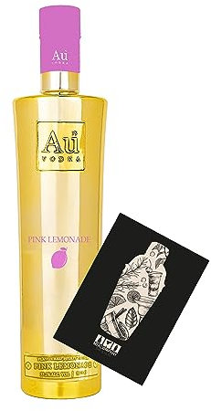 Au Vodka Pink Lemonade 0,7L (35,2% Vol) aromatisierte Wodka Spirituose Zitrone- [Enthält Sulfite]