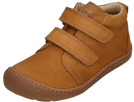 KOEL Barefoot Kinderschuhe - KAMI W extra weit - Cognac, Größe:23 EU