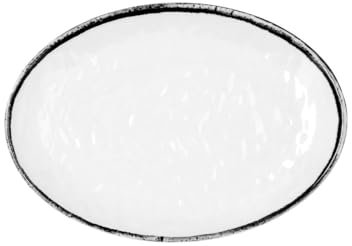 Quid Select Filo Plato Irregular Melamina 21,3x15cm Melamina No Apto Microondas Resistente A Rayaduras