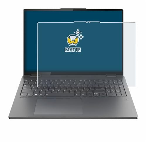 BROTECT Entspiegelungs-Schutzfolie für Lenovo Yoga 7i 2-in-1 Gen 9 16 Matte Displayschutz-Folie, Anti-Reflex, Anti-Fingerprint