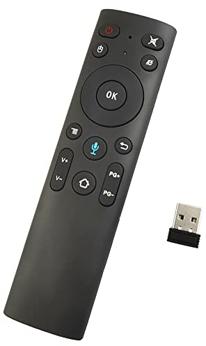 Schwamm Q5 + Air Mouse Bluetooth Telecomando, Vocale, adatto per Smart TV Android Box senza 2,4 G Telecomando