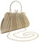 Damen Clutch Abendtasche Klein Handtasche Kette Abendtasche Elegante Brauttasche Glitzer Crossbody Schultertaschen für Hochzeit Party Disko