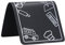 Flugzeug Telefonhalter, 8 Zoll Faltbarer Handy Ständer, Flexibler Tablet Halter für Bett, Schreibtisch, Büro, Mobiler Ständer, Telefonzubehör, Flugzeug Reiseutensilien (Black)