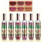 Welhammsae 6 Couleur Vin Set Rouge à Lèvres Liquide, Mat Hydratant Scintillant Longue Durée Antiadhésif Brillant à Lèvres, Maquillage pour Les Lèvres des Femmes Rouges à Lèvres