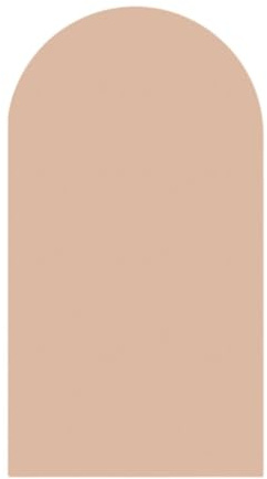 LOVIVER Boho Arch Wall Decal Abnehmbarer Aufkleber Moderne geometrische Kunst Hintergrund für Wohnzimmer Spielzimmerschule Innenräume, Rosa