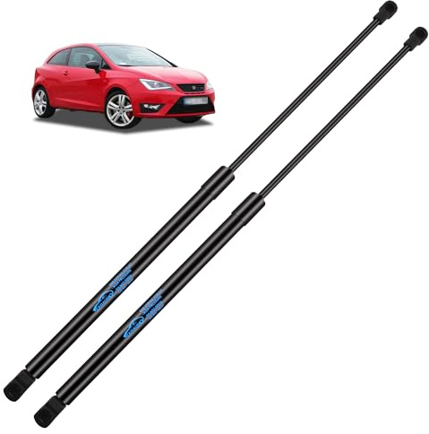 Koaudb 2Pcs Amortiguador Maletero para Seat Ibiza IV 6J5 6P1 Hatchback 2008-2017 Resortes de Gas para Maletero Amortiguadores Maletero Reemplazar #6J4827550, 6J4827550B