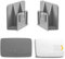 3Drive Clip Supporto per T.Pass, sistema di Telepedaggio, Compatibile con MooneyGo, Montaggio Adesivo (Grigio, 2 Pezzi)