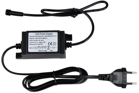 IP67 imperméable à l'eau 12W transformateur LED Light Driver alimentation DC 12V extérieur LED Light adaptateur d'alimentation