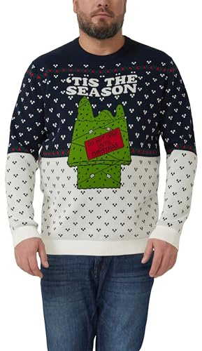 s.Oliver Weihnachtspullover aus Reiner Baumwolle mit Peanuts®-Motiv