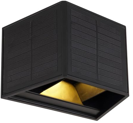 GLOBO Außenwandlampe Solar Außenstrahler Solarlampe LED Außenleuchte Wand Außen Wandleuchte 36495