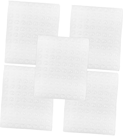 LIOOBO 5er Set Snowboard Anti-Rutsch Aufkleber - Gummi Pads Für Sicheren Halt Auf Dem Snowboard Perfekt Für Outdoor Sport Und Ski Aktivitäten PVC Material