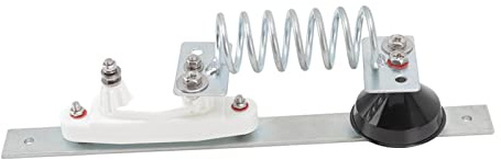 Haofy Elektrozaun-Blitzableiter-Set, 2er-Pack mit Talkum-Porzellan und Federstahl, Rostbeständiger Blitzschutz für die Installation auf der Weide Im Freien