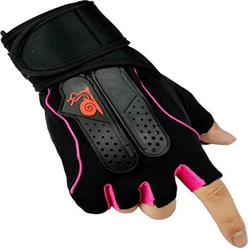 YCQYM Anti-Rutsch-Gymnastik-Trainingshandschuhe, Sportgeräte, Gewichtheben, Übung, atmungsaktive Armbänder, Männer und Frauen, für Fitness