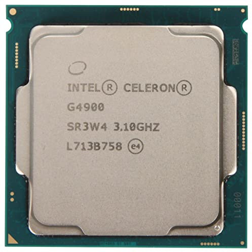 Intel G4900 processore 3.10 3100 2 MB - Processori (3.10 3100, 14 nm, 2 MB, DMI3, Coffee Lake, 64 GB)