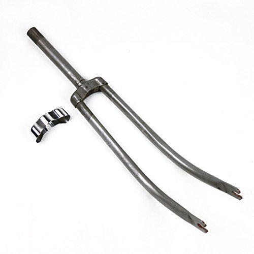 OldNewBikes Fourche Type Phillips en Acier pour vélo Classique avec Roue de 28 et Cadre de 22, Non Peinte