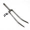 OldNewBikes Fourche Type Phillips en Acier pour vélo Classique avec Roue de 28 et Cadre de 22, Non Peinte