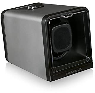 DESIGNHÜTTE® Uhrenbeweger Urban Silber für 1 Automatikuhr
