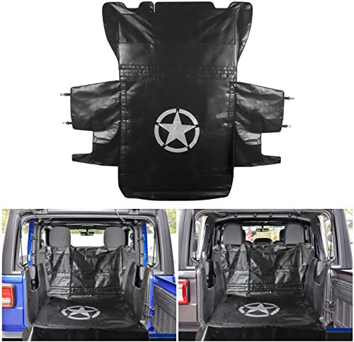 PSLER ® Kofferraumabdeckung Lagerung für Wrangler JK 2007-2017 and für Wrangler JL 2018-2023