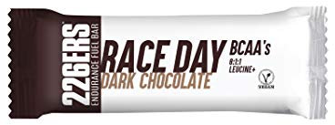 226ERS Race Day Bars, Barrita Energética Veganas, Energy Bars Sin Gluten, Chocolate Negro - 1 barra x 40 g