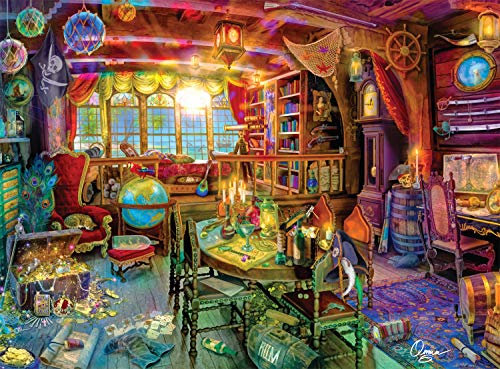 Buffalo Games 12706 The Pirate Captain's Dream Herz Puzzle, 1000