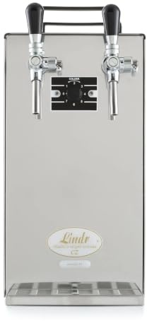 ich-zapfe Ensemble Complet Tireuse a Biere - Kontakt 40 Machine a Biere, Pompe a Biere 2 Lignes, 50 litres/h, Professionnelle (KEG 2:Type S, KEG:Type A)